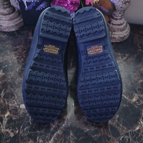 ⚫️ Black Friday Pendleton  Faux Fur Waterproof Chelsea Rain Boots 8 for Women - Picture 8 of 9